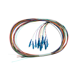 2m Fibre Pigtail Lc OS1 / OS2 Singlemode | 12 Pack Rainbow 015.012.1302