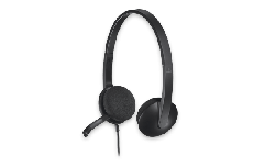Logitech USB Headset H340 - Black - Ap 981-000477