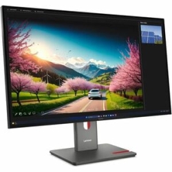 ThinkVision P32Ud-40 31.5 UHD Monitor 3840x2160 16:9 Anti-Glare DP/HDMI/Thunderbolt 4 LAN Thunderbolt 4 + Audio Out 4xUSB3.2 Gen1 Hub Height Adjustable Tilt Swivel And Pivot 3Y Warranty 64A8XAR2AU