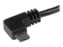 Startech Micro-USB Cable With Right-Angled Connectors - M/M - 2M (6FT) USB2AUB2RA2M