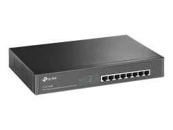 Tp-Link 8-Port Unmanaged Gigabit Desktop/Rackmount Switch, POE+(8), 126W, Metal Case, 5YR TL-SG1008MP