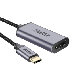 Choetech Hub-H21 Usb-c To Hdmi 4k@60Hz Braided Video Cable Cord Adapter ELECHOHUBH21