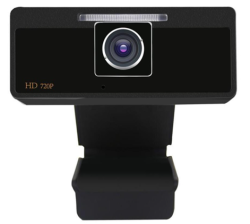 High Quality Full Hd 720P USB2.0 Webcam Black AWCINTWCFH720P