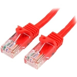 2m Red Snagless Utp Cat5e Patch Cable 45PAT2MRD