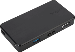 Targus (DSU100US), USB 3.0 And USB-C Dual Travel Dock, 3 Year Wty DSU100US