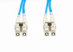 2m Lc-Lc OM4 Multimode Fibre Optic Cable: Blue FL.OM4LCLC2MB