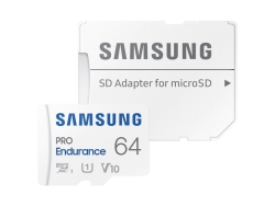 Samsung 64GB Pro Endurance MicroSDXC With Adapter Mb-Mj64Ka FFCSAMMBMJ64KA