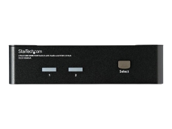 Startech 2 Port Kvm Switch, Single Display, HDMI(3), USB(4), Audio, No Cables SV231HDMIUA