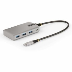 StarTech.com USB Hub - USB 3.2 (Gen 2) Type C - Portable - Space Gray - Uasp Support - 5 Total USB Port(s) - Pc, Mac, ChromeOS, IPadOS HB31C3A1CDPPD3