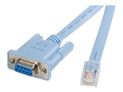 Startech.Com 2M Cisco RJ45 To DB9 Console Router Cable, M/F, Blue, Ltw DB9CONCABL6