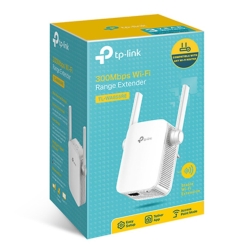 TP-Link Tl-Wa855Re N300 300Mbps Wi-Fi Range Extender Repeater Access Point 1Gpbs LAN 802.11bgn 2xExternal Antennas Mini Size Mimo Tech Tether App TL-WA855RE