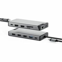 Alogic USB-C 12-in-1 Triple Display Compact Docking Station DUCDDV3V2