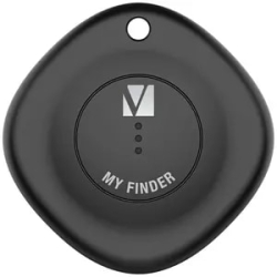 My Finder Bluetooth 3.2 Tracker - Black - IP66 Rated - Works With Apple Find My For IPhone, IPad & Macbook 66840