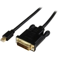 StarTech.com 3ft Mini DisplayPort To Dvi Cable, Active Mini DP To Dvi-D Adapter/Converter Cable, 1080p Video, MDP To Dvi Monitor/Display - Cable For Video Device, Notebook, Monitor, Projector, MacBook, Ultrabook, Mac Mini - First End: 1 X 20-pin Mini Dis