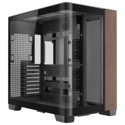 Antec C8 Curve Wood - Wallnut, E-ATX/Micro-ATX/ITX Curved Tg, Back-Connect, 3x360mm Rad, 440mm Gpu, Usb-c 10Gbps, 2Yr Wty C8 Curve Wood