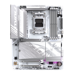 B850 Aorus Elite WIFI7 Ice Motherboard; AMD B850 Chipset; 4 X DDR5 Dimm Sockets Supporting Up To 256 Gb M/B B850 A Elite WF7 1.0