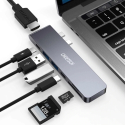 Choetech Hub-M14 Usb-c 7 In 1 Expand Docking Station Hub For MacBook Pro ELECHOHUBM14