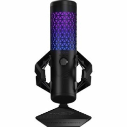 Asus Rog Carnyx Professional Cardioid Condenser Gaming Microphone Features A Studio-grade 25 Mm Condenser Capsule 192 KHz / 24-bit Sampling Rate High-pass Filter Built-in Pop Filter ROG Carnyx