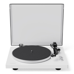 Kanto OBI3 (2nd Gen) Turntable With Bluetooth 5.3, Preamp, And Pitch Control - Matte White KO-OBI3G2VMW-I