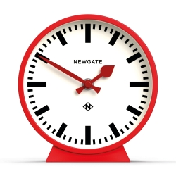 Newgate Railway Mantel Clock Fire Engine Red NGMMAN390FER