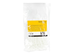 Startech.Com 5"(12CM) Reusable Cable Ties - 1/4"(7Mm) Wide, 1-1/8"(30Mm) Bundle Dia. 50LB( CBMZTRB5