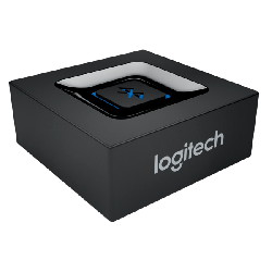 Logitech Bluetooth Audio Receiver,Wireless Streaming, 3.5MM(1), RCA(1), BLACK,1YR Wty 980-000914
