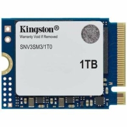 Kingston NV3 1 TB Solid State Drive - M.2 2230 Internal - PCI Express NVMe (pci Express 4.0 X4) - Notebook, Desktop Pc, Gaming Console Device Supported - 320 TB Tbw SNV3SM3/1T0