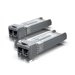 Ubiquiti UFiber 10Gbps Multi-Mode Optical Module, Sfp+, 2-Pack(2 Connectors ), Duplex Lc Connector, Connection Up To 300 M UACC-OM-MM-10G-D-2