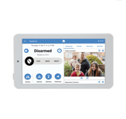 Alula Security - 7" Touchpad - Slimline White, To Be Used With BATConnect (Additional Touchpads) RE667W