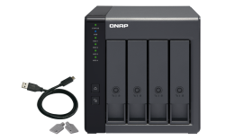 Qnap 4-Bay Das Expansion Unit (No Disk), Sata USB-C(1), Twr, 2YR Wty TR-004