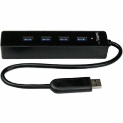 4 Port SuperSpeed Portable USB 3.0 Hub ST4300PBU3