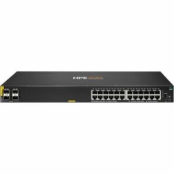 Hpe Aruba Networking Cx 6000 24p 10M/100M/1G Class4 PoE 4p Sfp 1G 370W Switch R8N87B#ABG