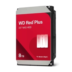 Western Digital Wd Red Plus 8TB 3.5" Nas Hdd Sata WD80EFPX 215MB/s 5640 Rpm 256MB Cache 3-Year Limited Warranty WD80EFPX