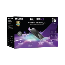 D-Link AX1800 Wi-Fi 6 USB Adapter DWA-X1850