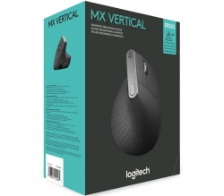 Logitech MX Vertical Advanced Ergonomic Mouse, Next-Level Comfort 910-005449