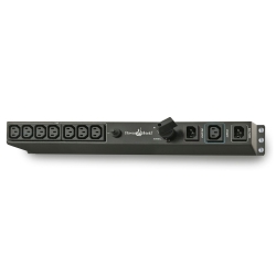 PowerShield Rack Mount Bypass Switch Plus Hot Swap Pdu For 1 & 2kVA, 1U, 10Amp Input, Ensures Uninterrupted Power During Maintenance PSMBS2K
