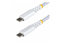 Startech 15CM (6IN) White USB-C Charging Cable, USB C Cord, 60W/3A Pd, Ltw USB2CC15CMNCBRWH