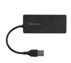 Targus 4 Port Smart USB 3.0 Hub Self-Powered With 10 Times Faster Transfer Speed Than USB 2.0 ACH124US