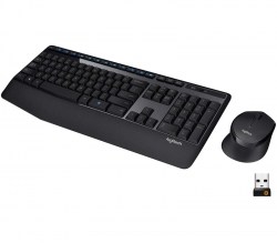 Logitech MK345 Comfort Wireless Keyboard And Mouse Combo 920-006491, Extra Long Battery Life With Palm Rest