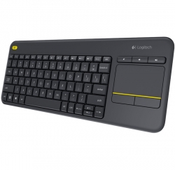 Logitech Wireless Touch Keyboard K400 Plus Black With Built-in Touchpad 920-007165 (k400plus) 