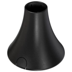 Adb-Pf Pole Floor Fixture - Connects Adb Poles To Lower Fixture Point - Steel - Black Adb-pf