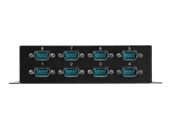Startech.Com 8 Port USB To DB9 RS232 Serial Adapter Hub Wall Mountable 2YR ICUSB2328I