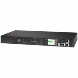APC Netshelter Rack Automatic Transfer Switch, 1U, 10A, 230V, C14 In, 12 C13 Out, 50/60Hz AP4421A