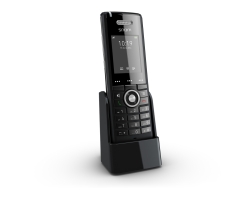 Snom M65 Professional Dect Handset, Wideband Hd Audio Quality Corded (Ls), Advanced Voice Quality, 6 Polyphonic Ringtones M65