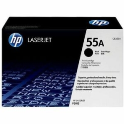 HP 55A Black Original LaserJet Toner Cartridge CE255A