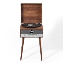 Crosley Nash 7-in-1 Vinyl Record Player - Walnut CR6238A-WA4