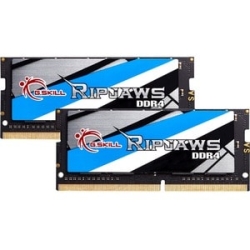 G.Skill Ripjaws RAM Module - 32 Gb (2 X 16GB) - DDR4-2400/Pc4-19200 DDR4 Sdram - 2400 MHz - CL16 - 1.20 V - Non-ECC - Unbuffered - 260-pin - Sodimm - Lifetime Warranty F4-2400C16D-32GRS