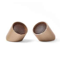 Lexon Ray Set Of Magnetic Bluetooth Speakers - Gold LD-LA132VG3
