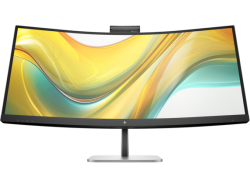 HP Series 5 Pro 534PM, 34" Wqhd Curved, 21:9, 3440x1440, IR Webcam, Speakers, Usb-c (100W Pd), Dp+hdmi, RJ45, Tilt, Swivel, Height, Usb, 3 Yrs 9E0Z2UT
