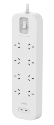 Belkin 8-Outlet Surge Protector With Dual Usbc 30W Pps, 2M Cord SRB004AU2M